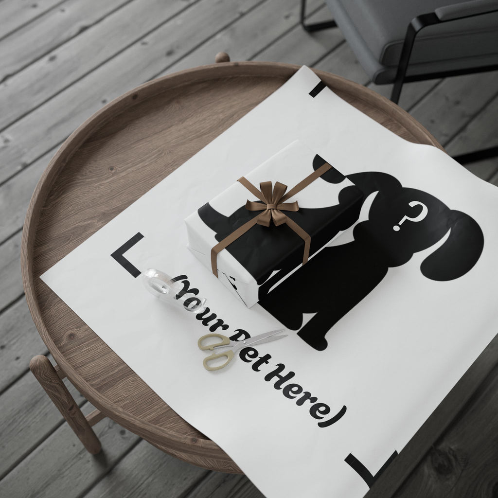Personalized Pet Wrapping Paper