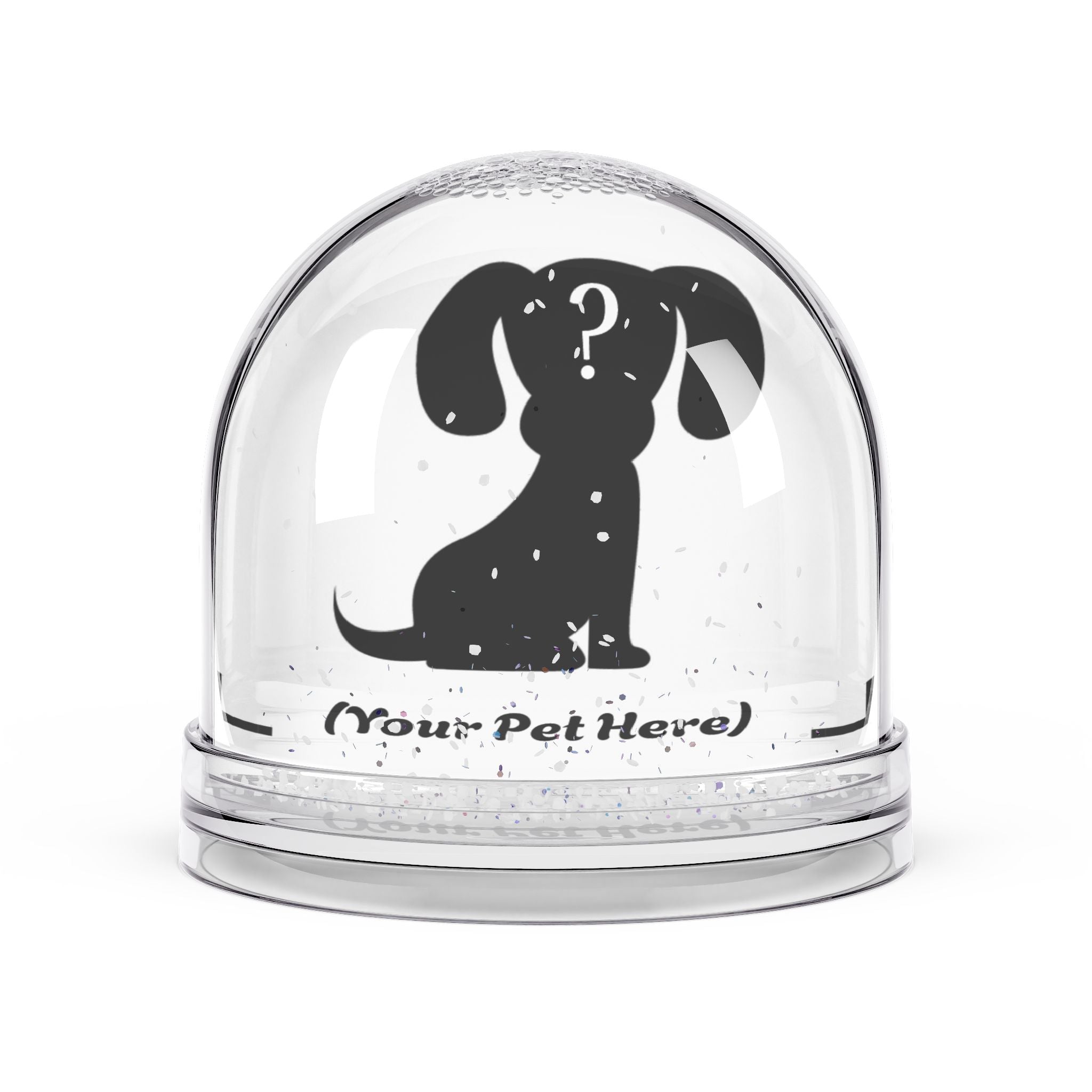 Custom Pet Snow Globe