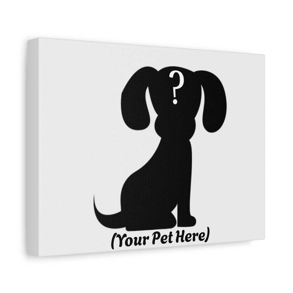 Personalized Pet Canvas
