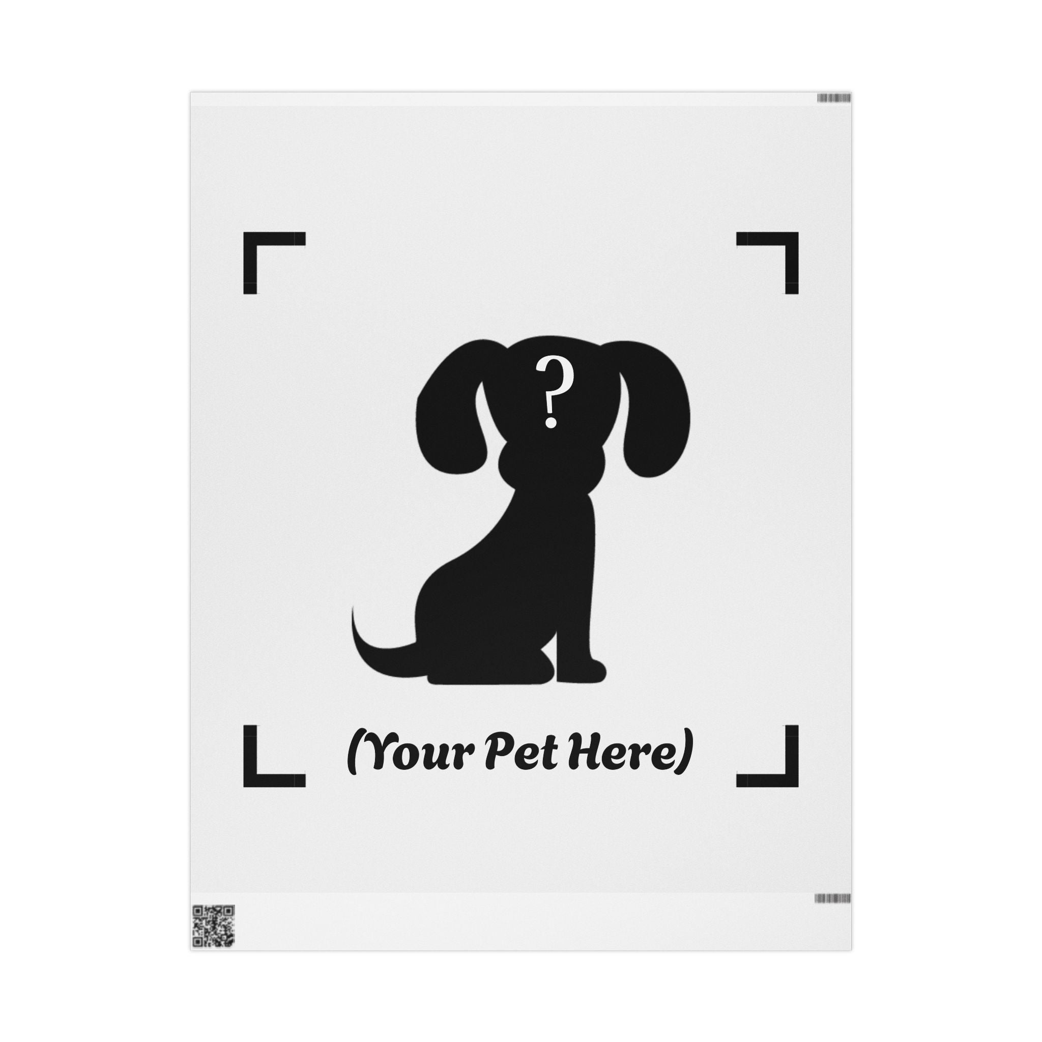 Personalized Pet Wrapping Paper