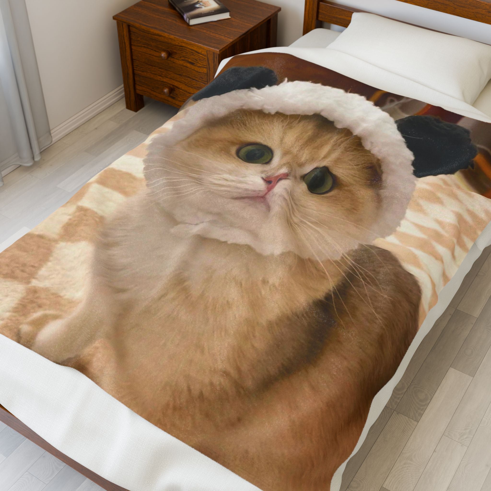 Plush Pet Photo Blanket