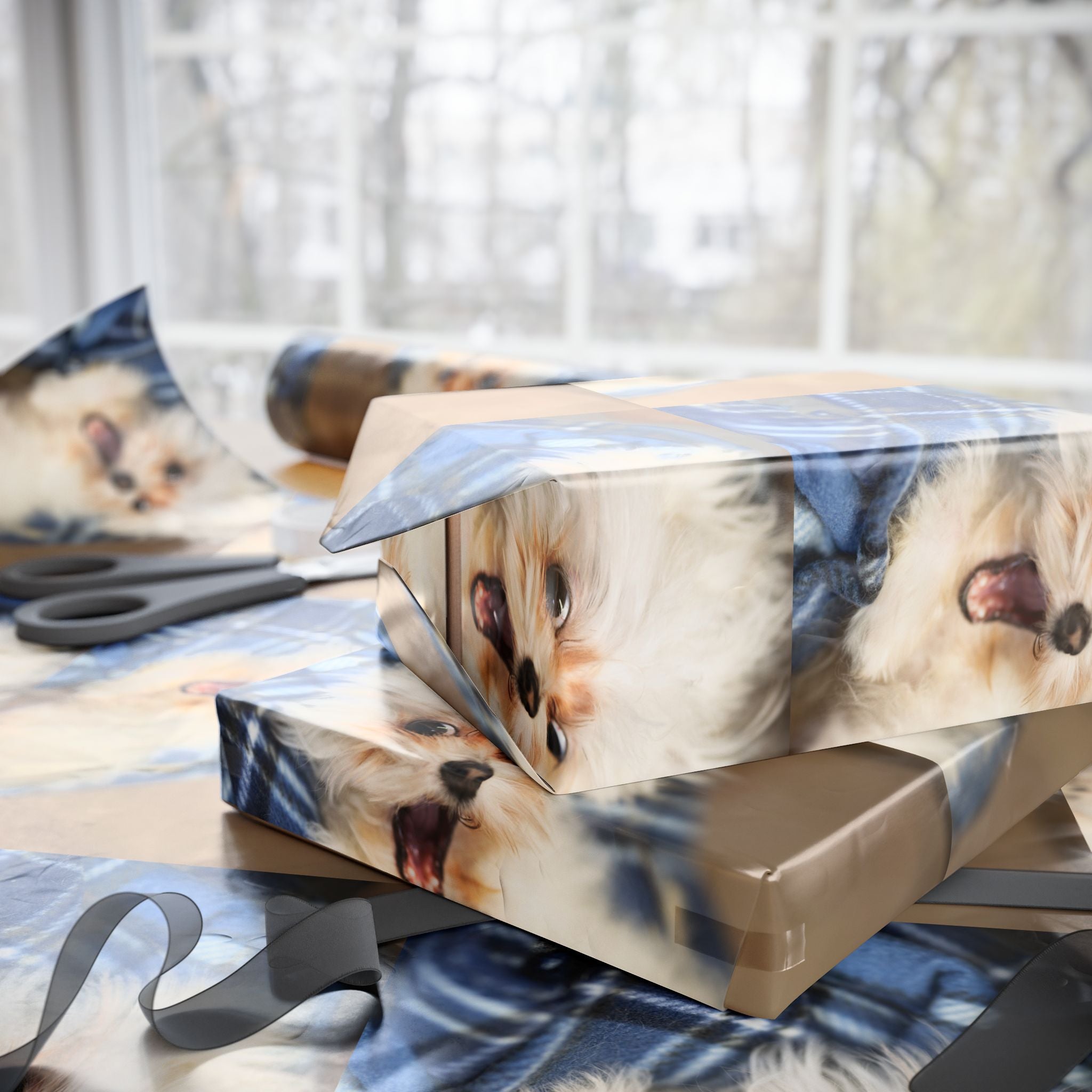 Personalized Pet Wrapping Paper