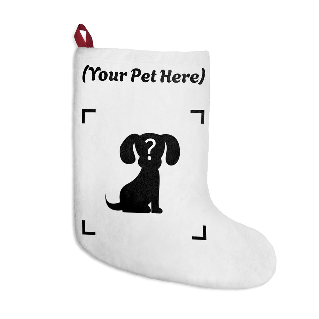 Santa Paws Portrait Stocking